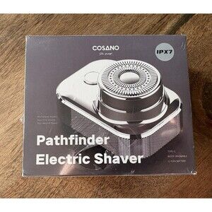 COSANO Pathfinder Electric Shaver Black IPX7 Waterproof USB-C Travel Size Men